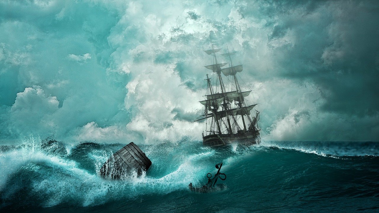 uncertainty ship storm