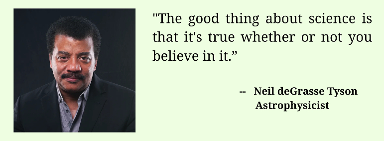 Neil deGrasse Tyson Quote Science
