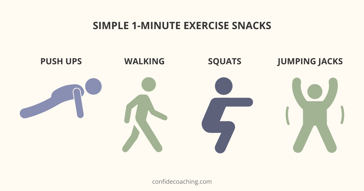 exercise snacks examples