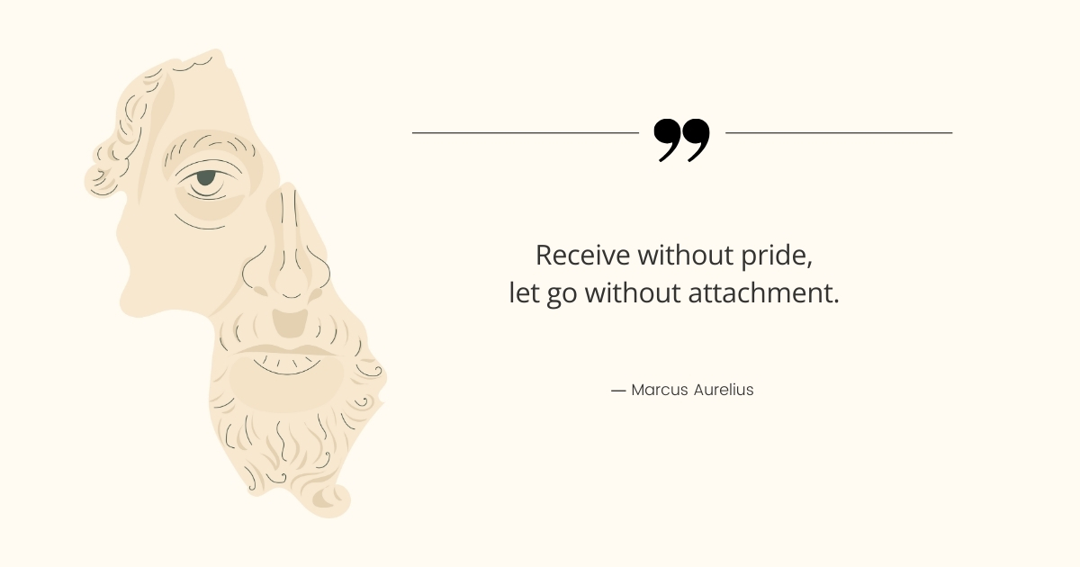 marcus aurelius quote on letting go