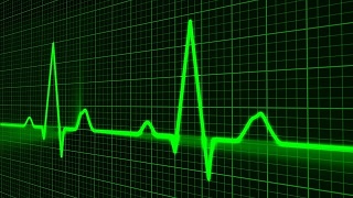 pulse heart beat green line