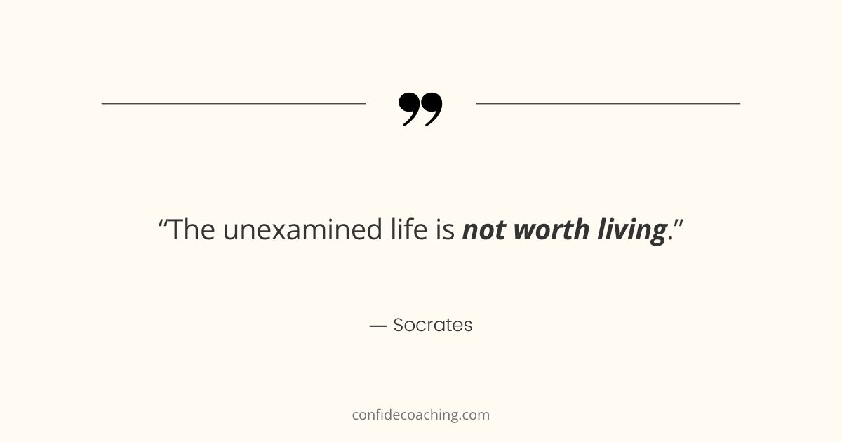 socrates quote unexamined life