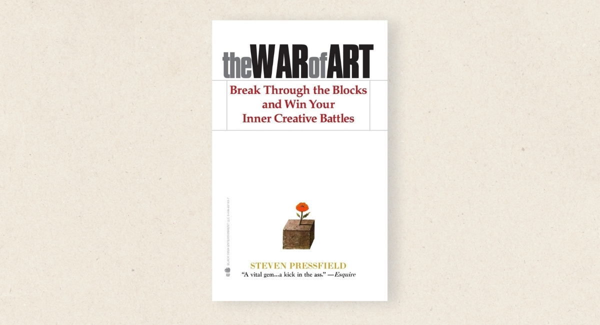 The War of Art Steven Pressfield book cover